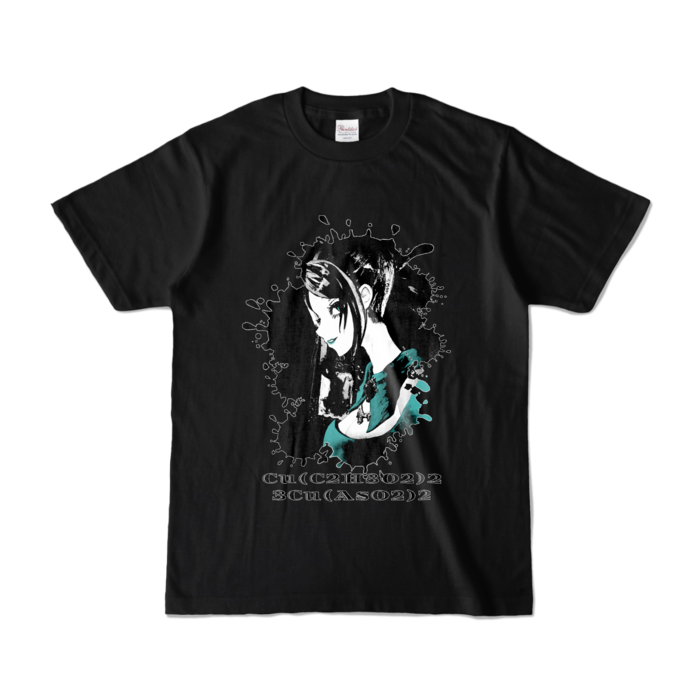 カラーTシャツ - S - ブラック (濃色)