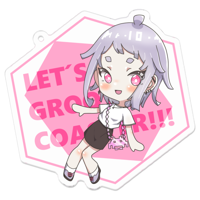 アクリルキーホルダー - 70 x 70 (mm)