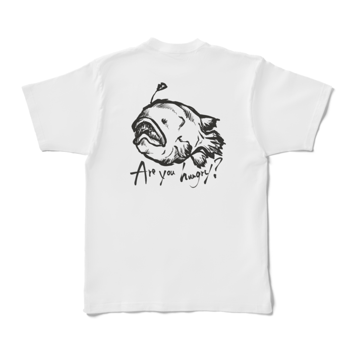 【チョウチンアンコウ】Tシャツ - XL - 白