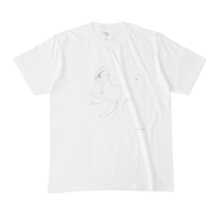 (ティラノサウルス)Tシャツ - M - 白