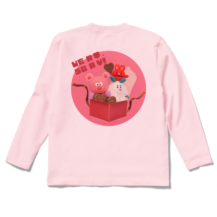 ロングスリーブTシャツ - S - ライトピンク