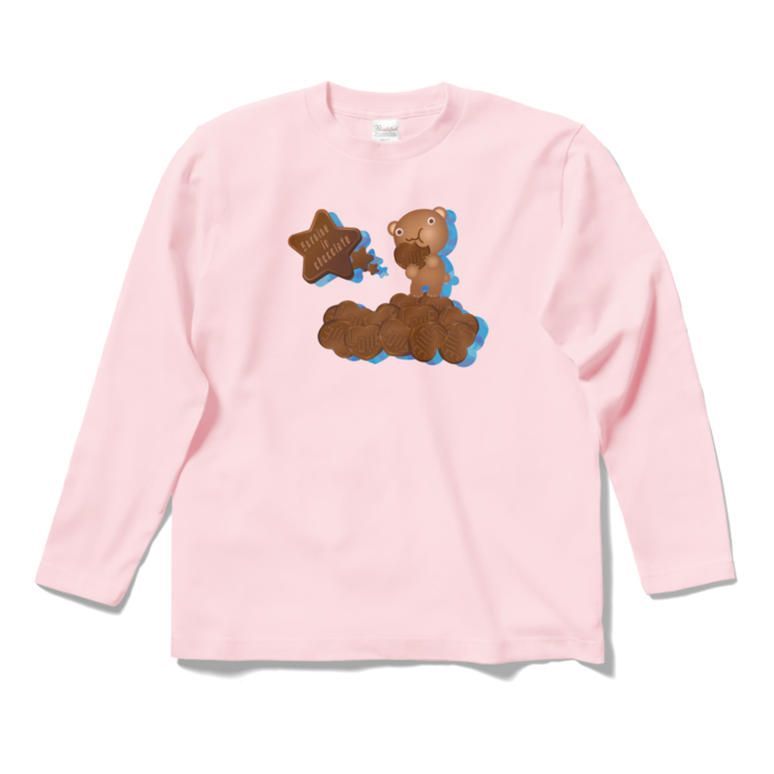 ロングスリーブTシャツ - S - ライトピンク