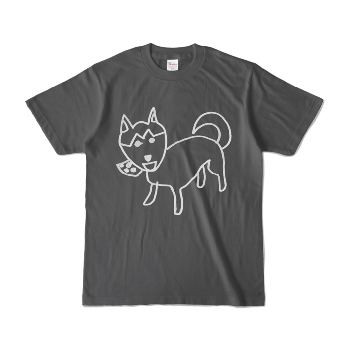 カラーTシャツ - S - チャコール (濃色)