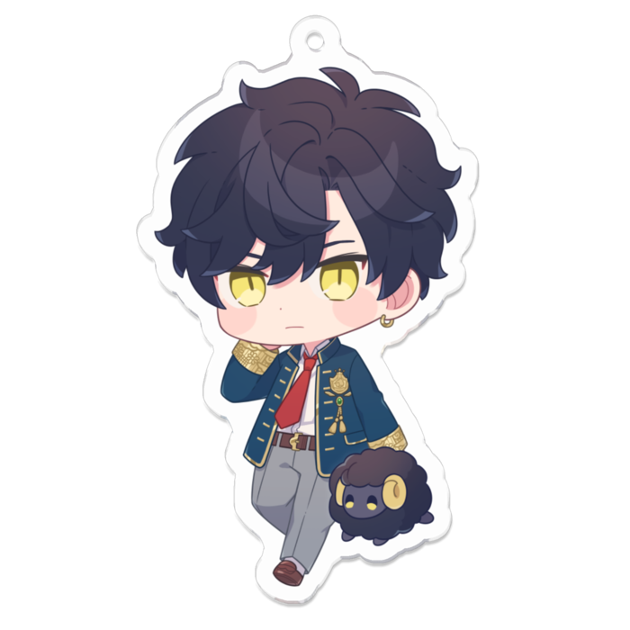 アクリルキーホルダー - 70 x 70 (mm)