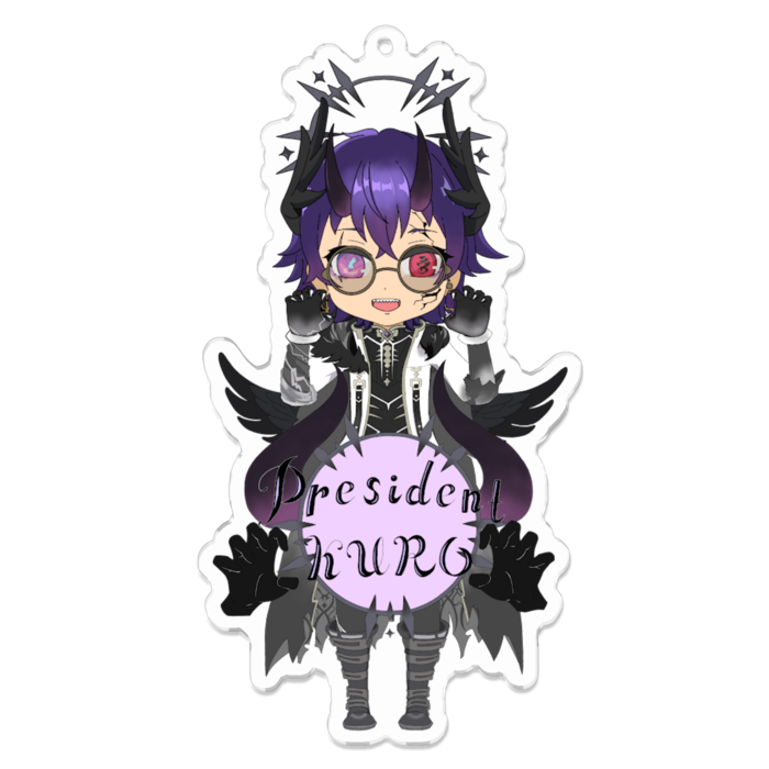 アクリルキーホルダー - 100 x 100 (mm)