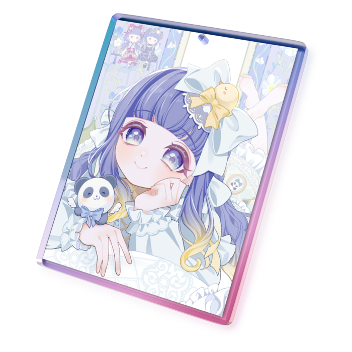 オーロラアクキー  70 × 70mm