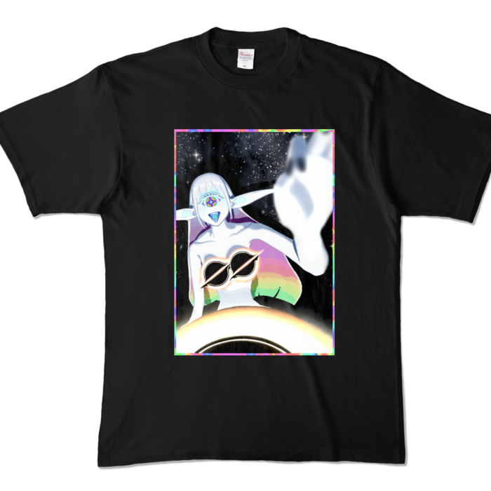 カラーTシャツ - XL - ブラック (濃色)