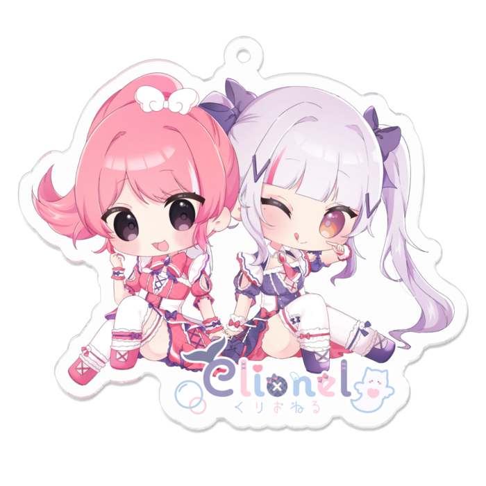 アクリルキーホルダー - 70 x 70 (mm)