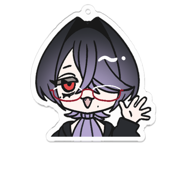 アクリルキーホルダー - 70 x 70 (mm)