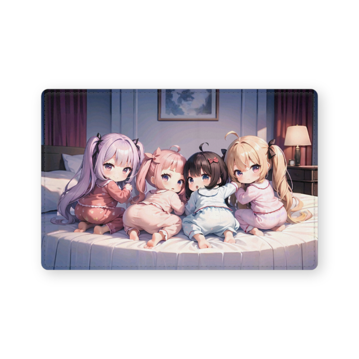 レザー製名刺入れ - 102 x 72 (mm)