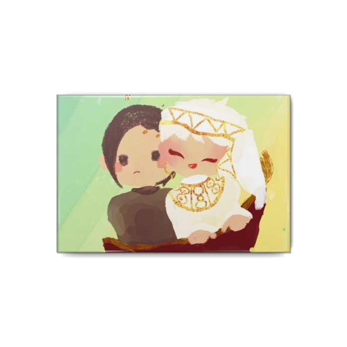 缶バッジ - 80x54mm