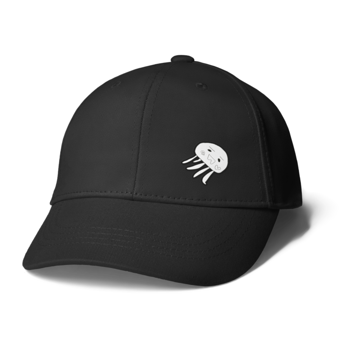 キャップ - ブラック