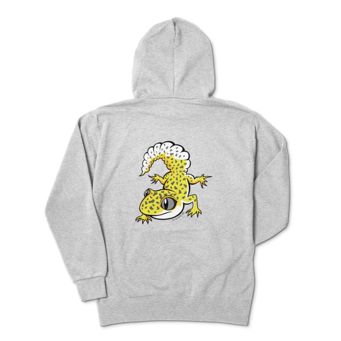 ジップパーカー - XL - 杢グレー