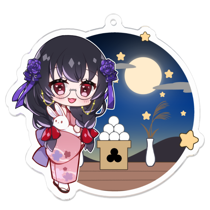 アクリルキーホルダー - 70 x 70 (mm)