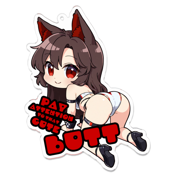アクリルキーホルダー - 100 x 100 (mm)