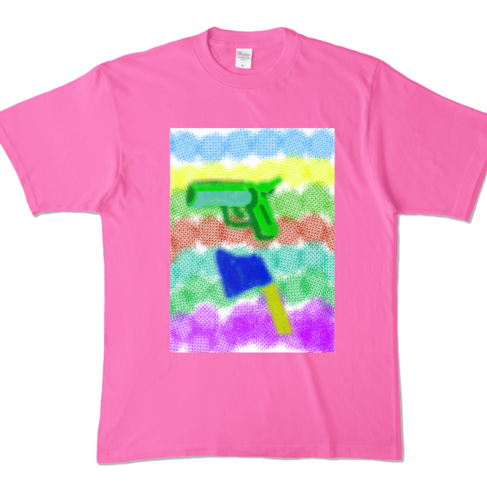 カラーTシャツ - XL - ピンク (濃色)