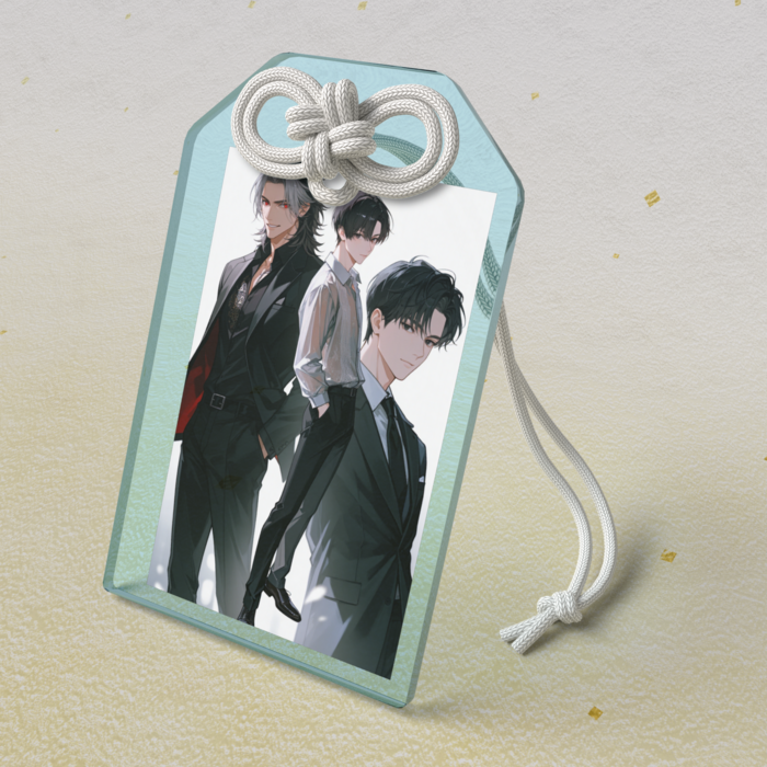 アクリルお守り - 50 × 80mm