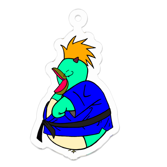 アクリルキーホルダー（コーティング） - 50 x 50 (mm)