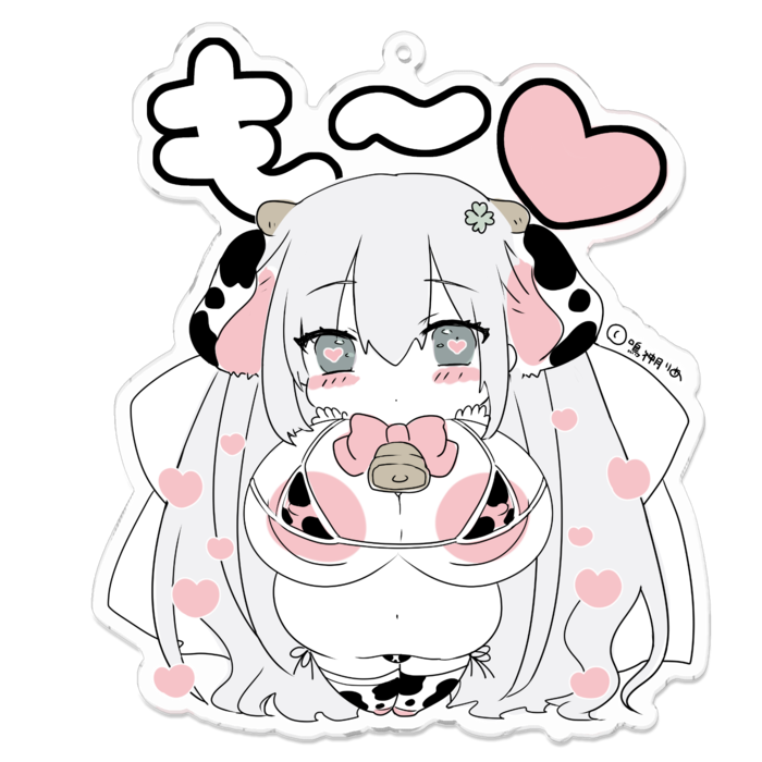 アクリルキーホルダー（コーティング） - 100 x 100 (mm)