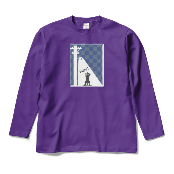 ロングスリーブTシャツ - M - パープル