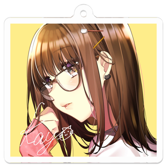 アクリルキーホルダー - 春