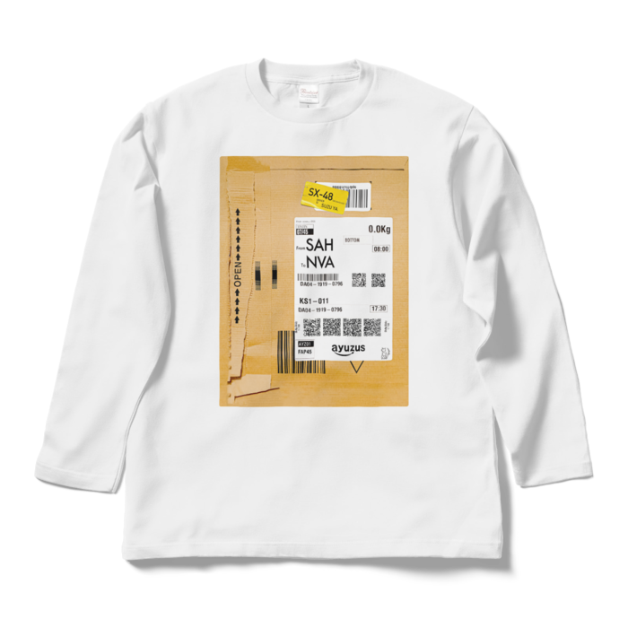 ロングスリーブTシャツ - L - ホワイト