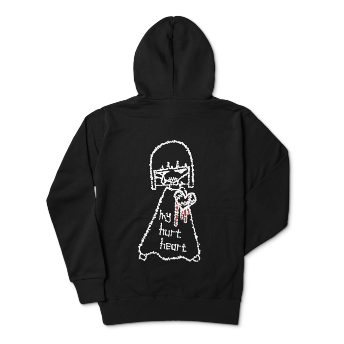 ジップパーカー - L - 背面