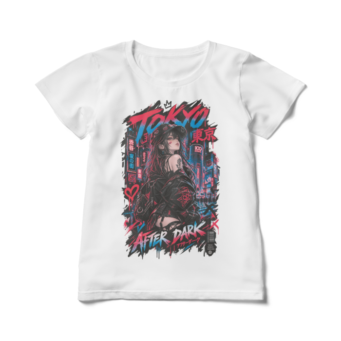 レディースTシャツ - L - 白