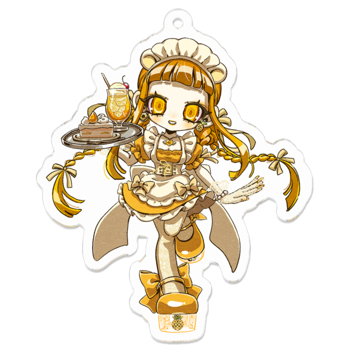 アクリルキーホルダー - 70 x 70 (mm)