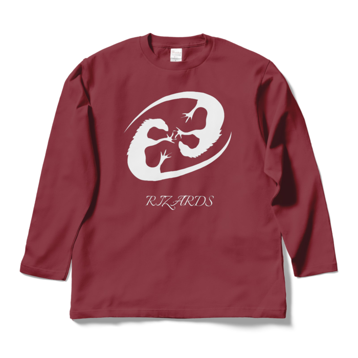 ロングスリーブTシャツ - L - バーガンディ(1)
