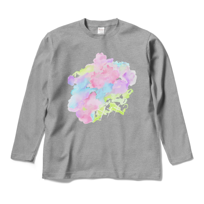 ロングスリーブTシャツ - M - 杢グレー