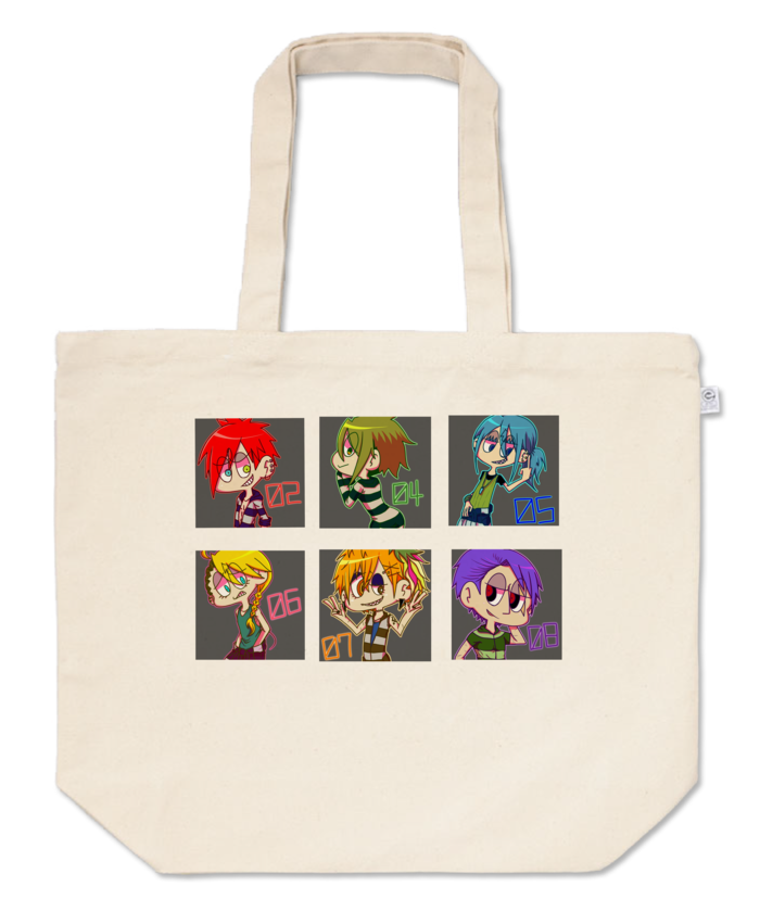 トートバッグ - L - プリント面積中