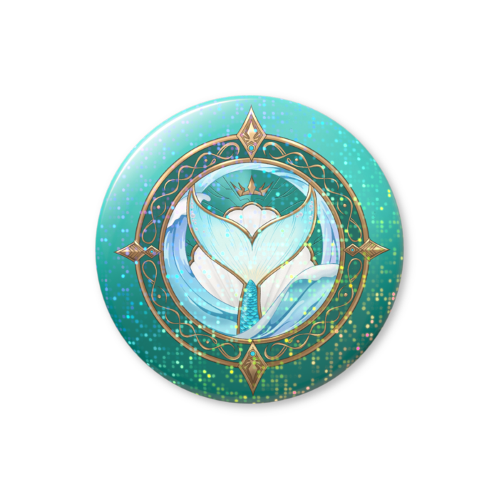 ホログラム缶バッジ - 76mm