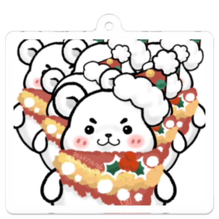 アクリルキーホルダー - 50 x 50 (mm)(2)