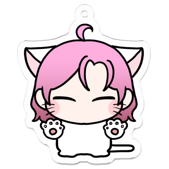 アクリルキーホルダー（コーティング） - 50 x 50 (mm)(1)