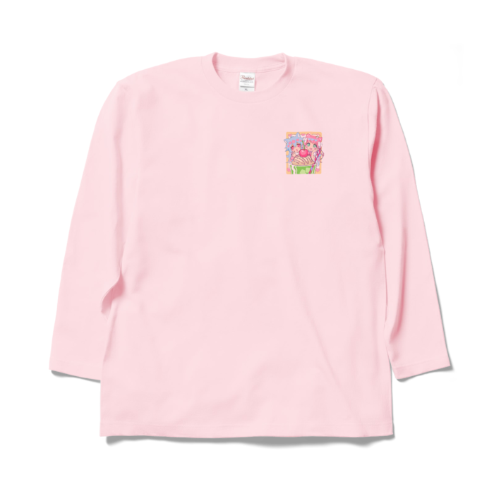 ロングスリーブTシャツ - XL - ライトピンク