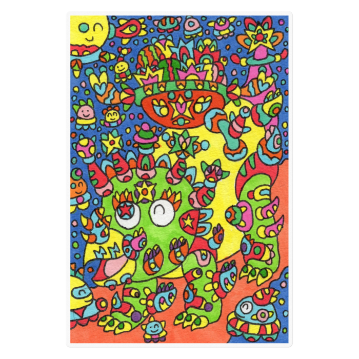 ステッカー - 160 x 160 (mm)(1)