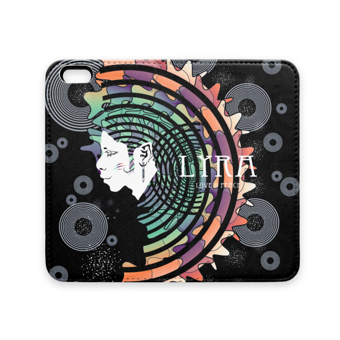 手帳型iPhoneケース（ベルトなし） - iPhone 6 / 6s - ストラップ穴 なし