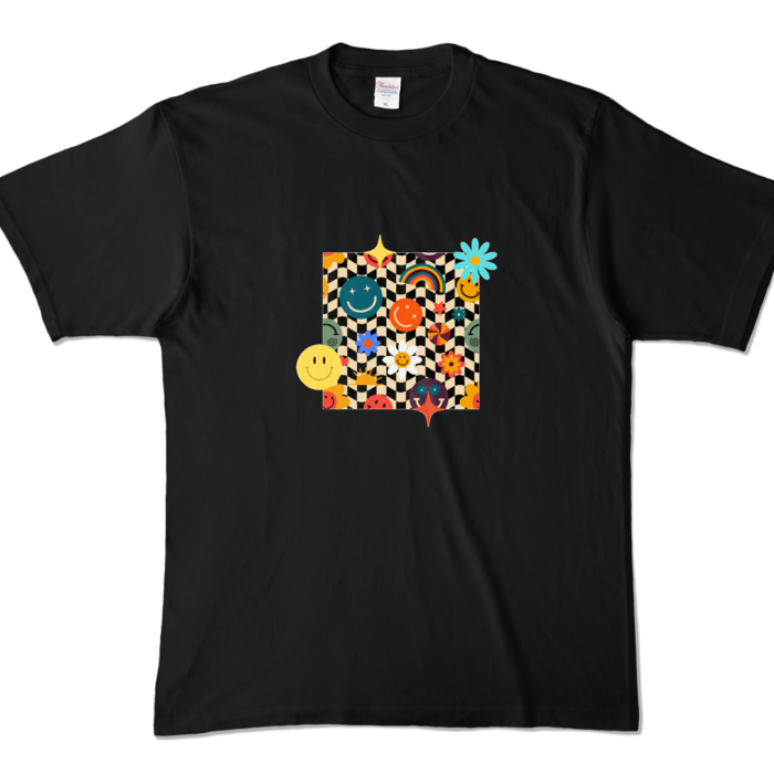 カラーTシャツ - XL - ブラック (濃色)