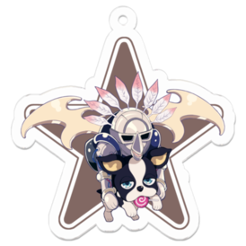 イギーアクリルキーホルダー Pluie Booth