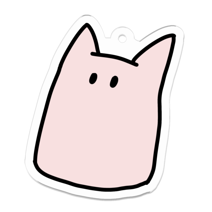 アクリルキーホルダー - 50 x 50 (mm)