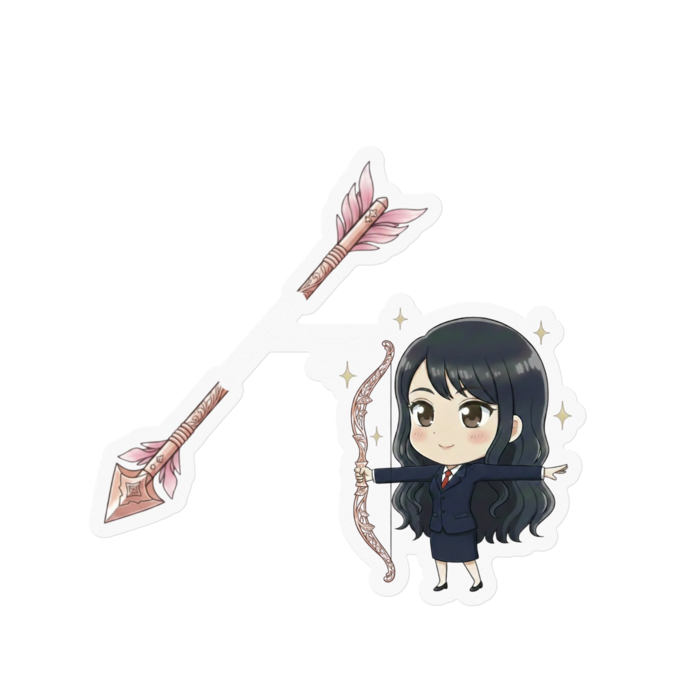 ステッカー - 100 x 100 (mm)