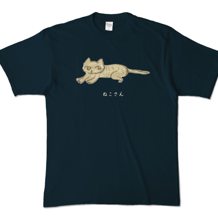 カラーTシャツ - XL - ネイビー (濃色)