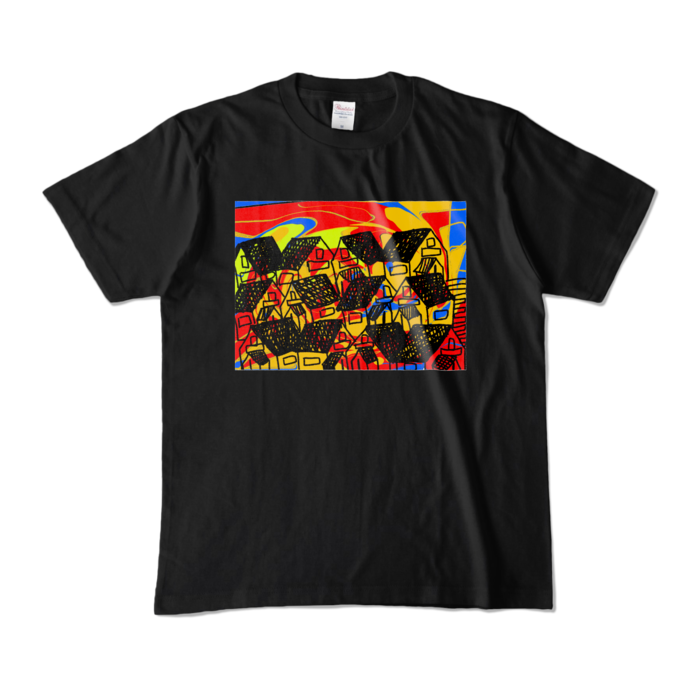 カラーTシャツ - M - ブラック (濃色)