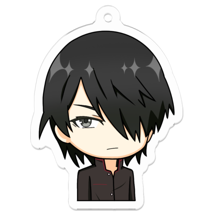 アクリルキーホルダー（コーティング） - 50 x 50 (mm)