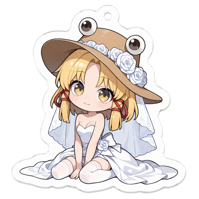 アクリルキーホルダー - 50 x 50 (mm)(キャラのみ)