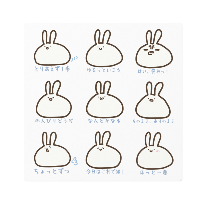 ステッカー - 160 x 160 (mm)