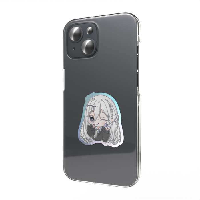 オーロラスマホステッカー - W55 × H91mm 以内