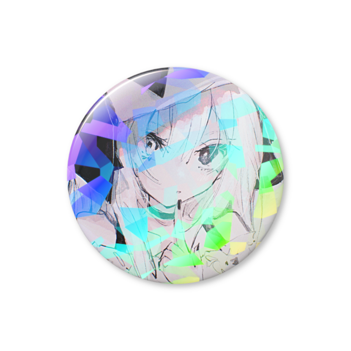 ホログラム缶バッジ - 56mm