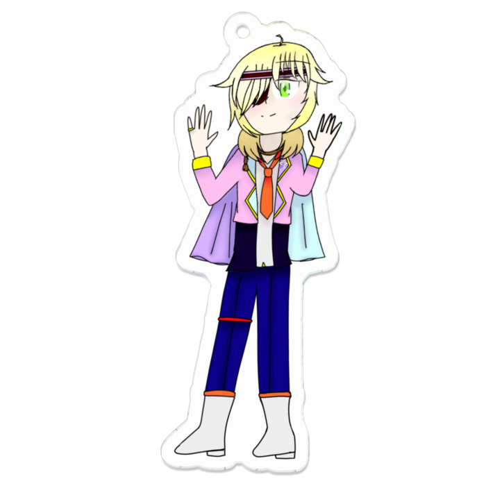 アクリルキーホルダー - 70 x 70 (mm)